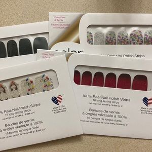 COLORSTREET 4 unopened packs of Nail Polish Strips